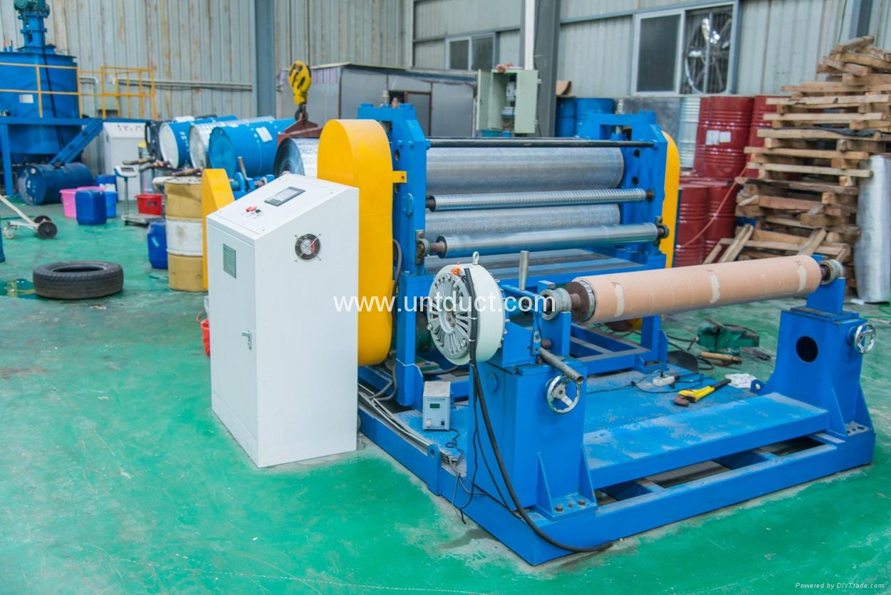 Aluminum Foil Embossing Machine UNTAFEM UNTDuct (China