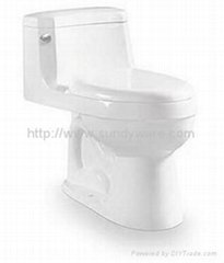 Siphonic One-piece Toilet(C-UPC)