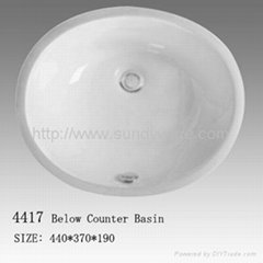 1512 under counter basin (K-2209)