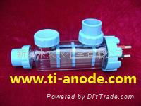 Titanium electrodes for chlorinator cell 4