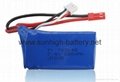 7.4V 850mAh 20C Lipo Battery for RC helicopter Airplane 
