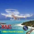 Syma X5C 2.4Ghz 4CH 6-Axis RC Quadcopter Drone with HD Camera RTF