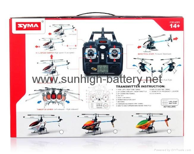 HOT SALE ! Syma F3 2.4GHz 4CH Single Blade Remote Control RC Helicopter