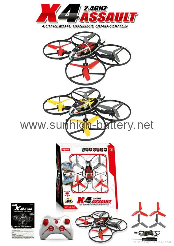 syma X4 rc drone helicopter Syma X4 RC Quadrocopter X4 UFO RC Helicopter 5