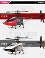 Syma F1 Metal Armor 3channel 2.4GHz RC Single Blade Helicopter Gyro 6