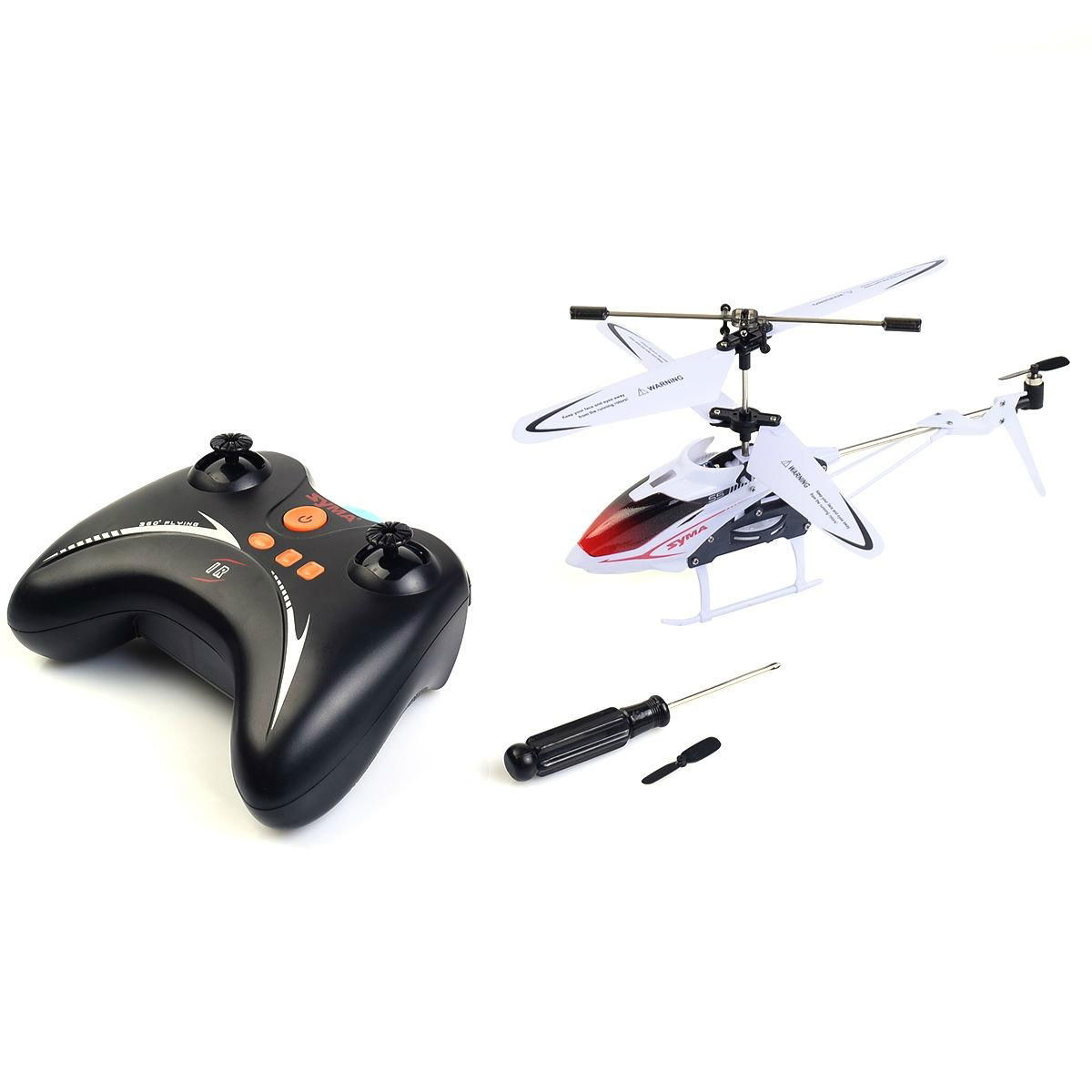 Syma S5 3CH Remote Control Mini RC Helicopter LED Searching Light New 2