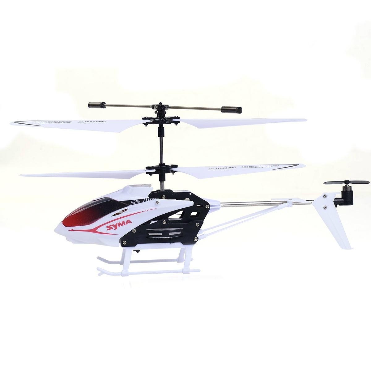 Syma S5 3CH Remote Control Mini RC Helicopter LED Searching Light New 3