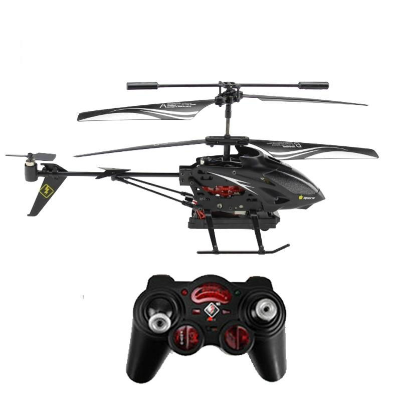 S977 3.5CH Camera Channel RC Metal Helicopter Gyro Radio Remote Control Black #g 2