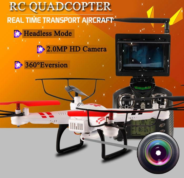 WLtoys V686G FPV Headless Mode RC Quadcopter with 2MP Camera