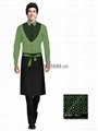 2014 winter green jungle new catering work clothes 2