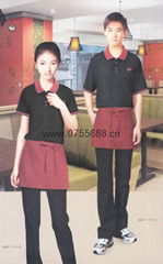 South Korea Restaurant restaurant work clothes are new