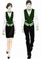 2014 winter green jungle new catering work clothes 6