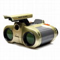 Illuminated night vision telescope