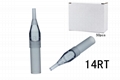 Gray transparent needle mouth