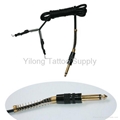 1600316 New Quality Gold Spring Soft Silicone Tattoo Clip Cords 4 Colours