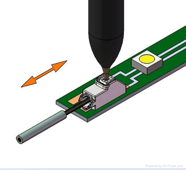 SMD terminal strips with push-bottons