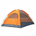 Family camping tent with living room and bed room 4