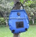 Outdoor camping euquipment foldable shower with stuff pocket 20L C1020  8