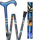 Colorful folding canes