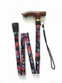 Colorful folding canes