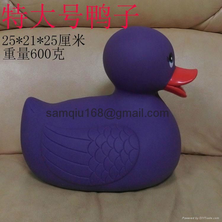 ICTI factory custom cartoon vinyl bath duck, big rubber duck  for kids 2