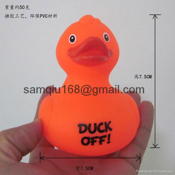 ICTI factory custom cartoon vinyl bath duck, big rubber duck  for kids 3