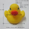 ICTI factory custom cartoon vinyl bath duck, big rubber duck  for kids 4