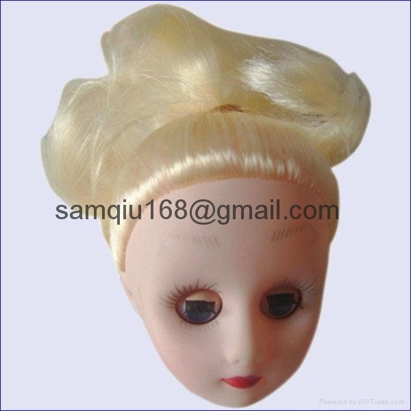 Custom cartoon vinyl doll heads, pvc action figure  ICTI certified factory 2