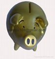 ICTI Certificate Plastic Cartoon Money Box Saving Piggy Bank Toy for kids 1