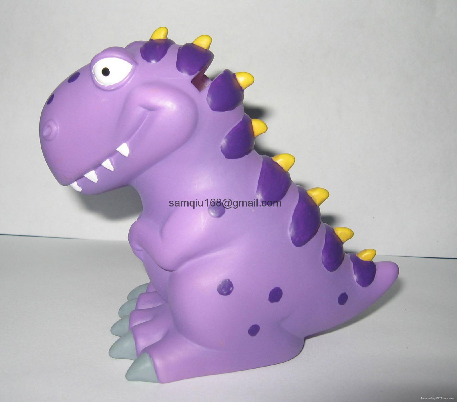 	Pvc vinyl toy, cartoon vinyl dinosaur toy 5