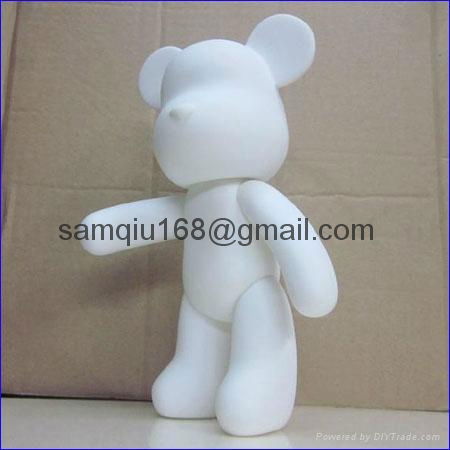 Cartoon animal PVC vinyl toy OEM blank DIY vinyl toy manufacturer 2