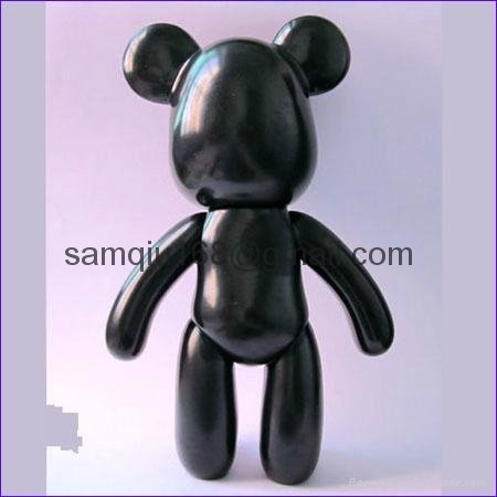 Cartoon animal PVC vinyl toy OEM blank DIY vinyl toy manufacturer 4