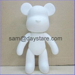  SHENZHEN 18cm VINYL diy Momo Bears Diy Art Platform Toys Cartoon Figure