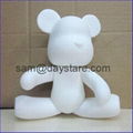  SHENZHEN 18cm VINYL diy Momo Bears Diy Art Platform Toys Cartoon Figure 3