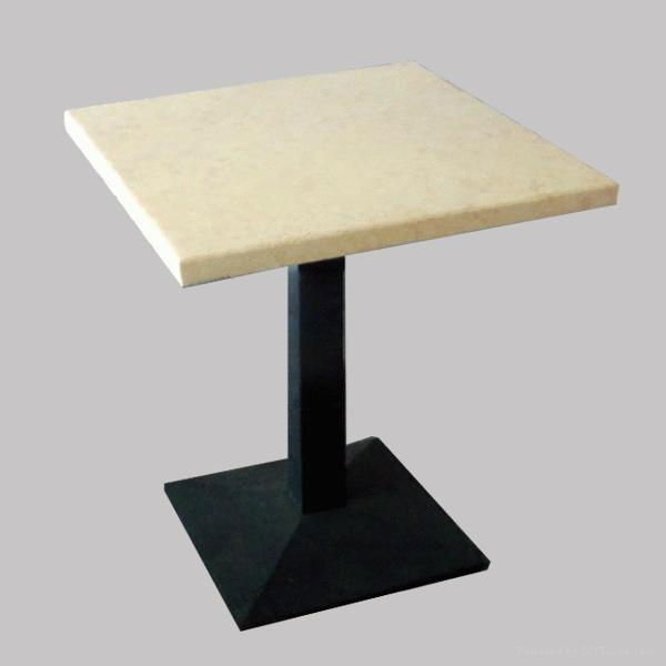 Quartz Stone dining table Lightweight Terrazzo  Fiberglass 2