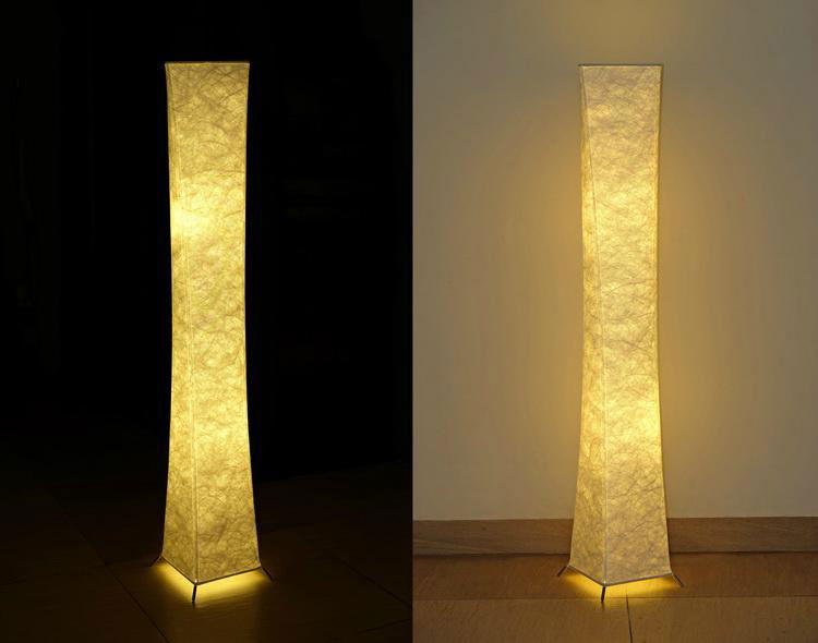 52"SOFTLIGHTING Floor lamp Fabric shade Simple shape Warm atmosphere Bedroom 3