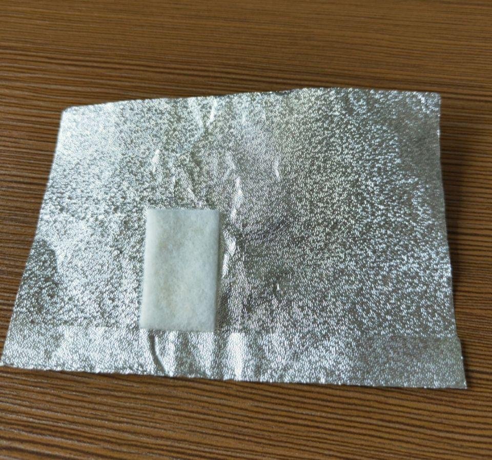 Aluminium foil wrap 2