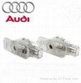 Car LED 3D Logo Laser Door Light Special for Audi (Plug & Play)