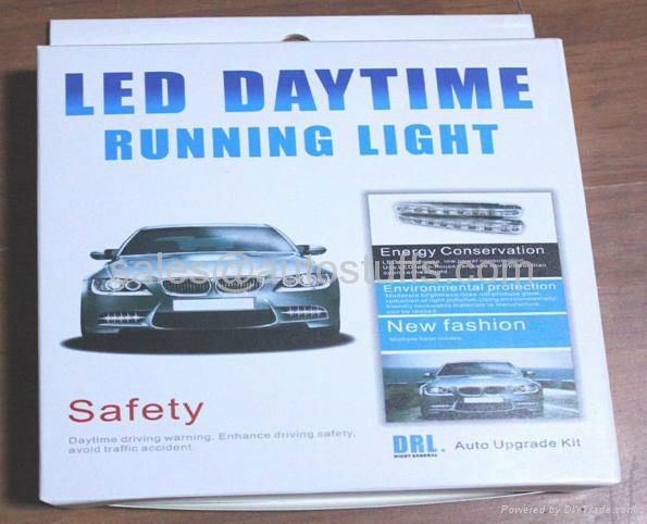 LED Daytime Running Light 8LEDs x2Pcs 2