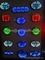 LED Car 3D Emblem Lights