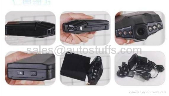 Mini Portable HD Car DVR 2.5 inch 270° Rotating Screen 3