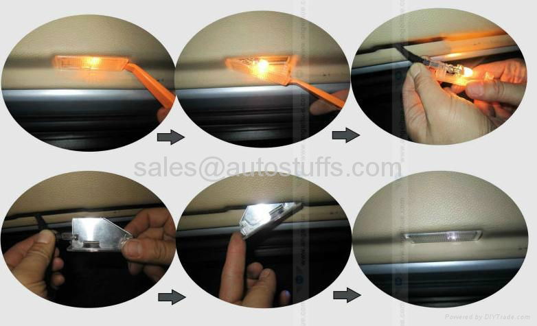 LED Car Plug & Play 3D Logo Laser Door Lights Special for Lexus  2