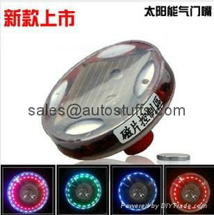 Super Waterproof Solar Car LED Wheel Light 2015