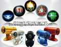 LED Logo Laser Ghost Light for Motorcycles,Custom Logo Design Available!