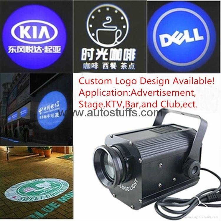 LED 30W Logo Projector Rotating Lights,Custom Logo Available! 2