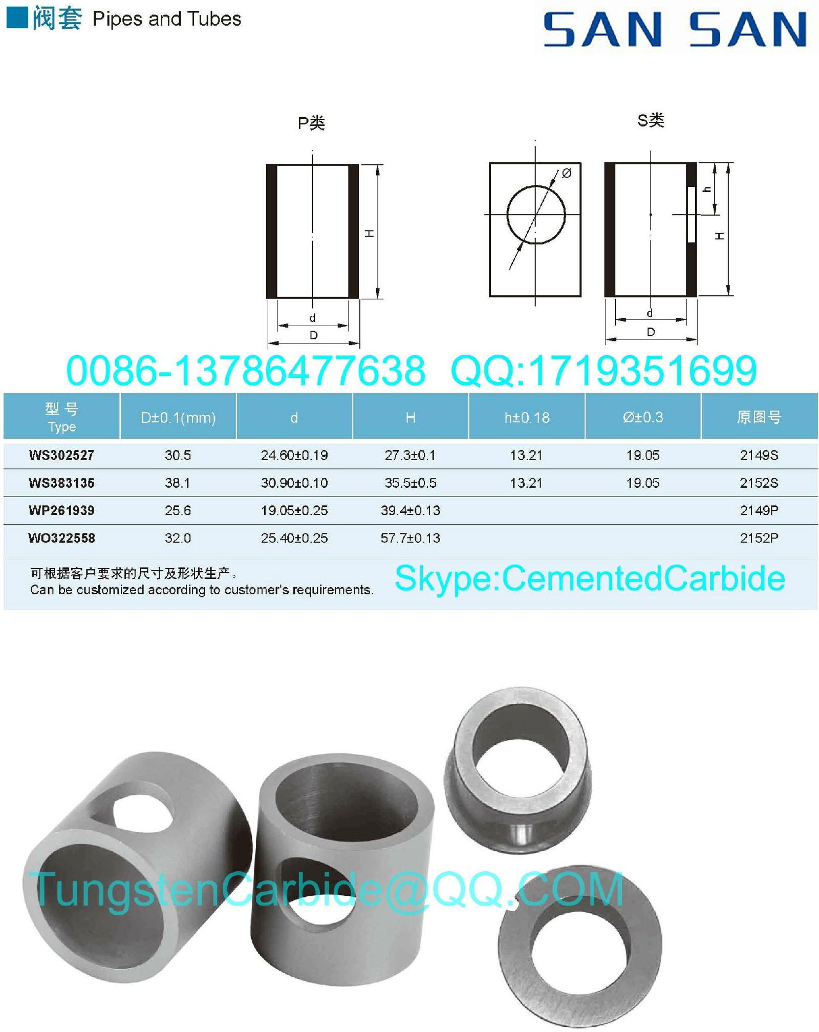Tungsten Carbide Seats and Rings 4
