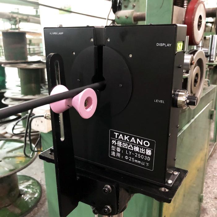 激光凹凸檢測儀自動化TAAKNO電纜凹凸檢測儀 5