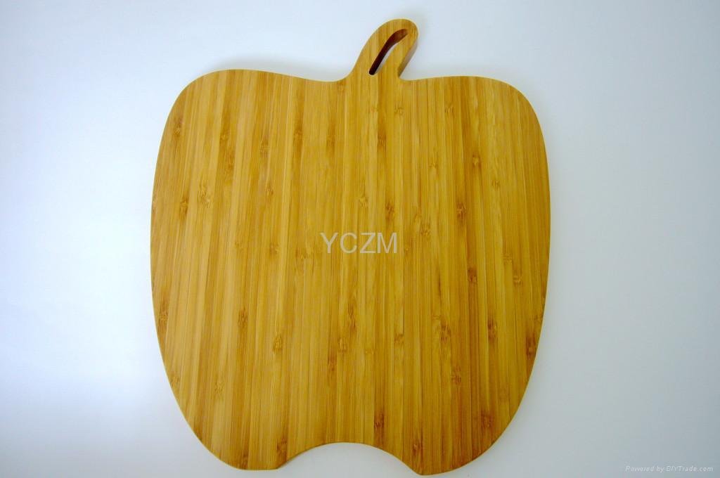 YCZM Bamboo Apple Chopping Board