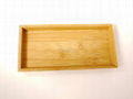 YCZM Bamboo Square Plate Sets 2