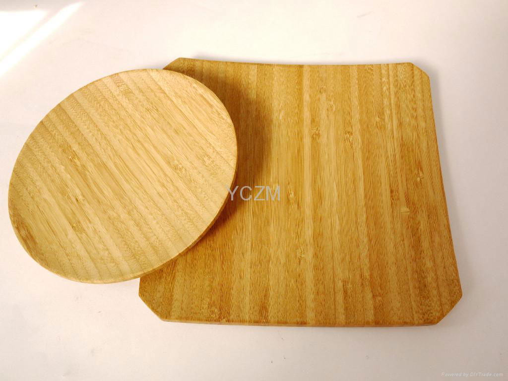 YCZM Bamboo Plate Sets